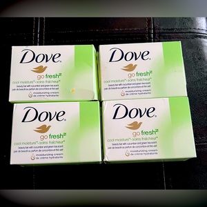 DOVE GO FRESH MOISTURIZING BEAUTY BAR 4oz CUCUMBER AND GREEN TEA SCENT (4)